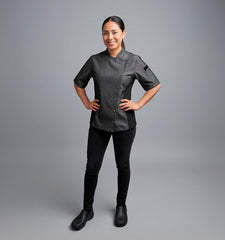 SACO MD 701 BLACK WEST DAMA MEZCLILLA ALAMOS