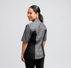 SACO MD 701 BLACK WEST DAMA MEZCLILLA ALAMOS