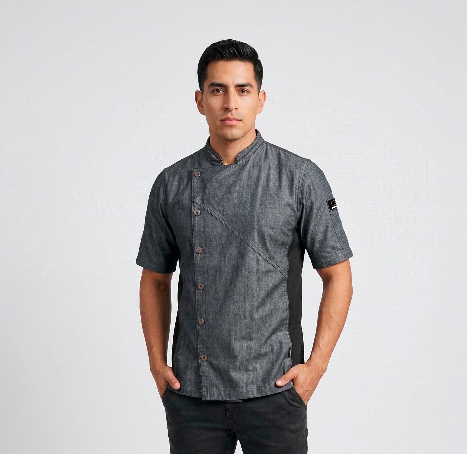 SACO MD 702 BLACK WEST CABALLERO MEZCLILLA ALAMOS