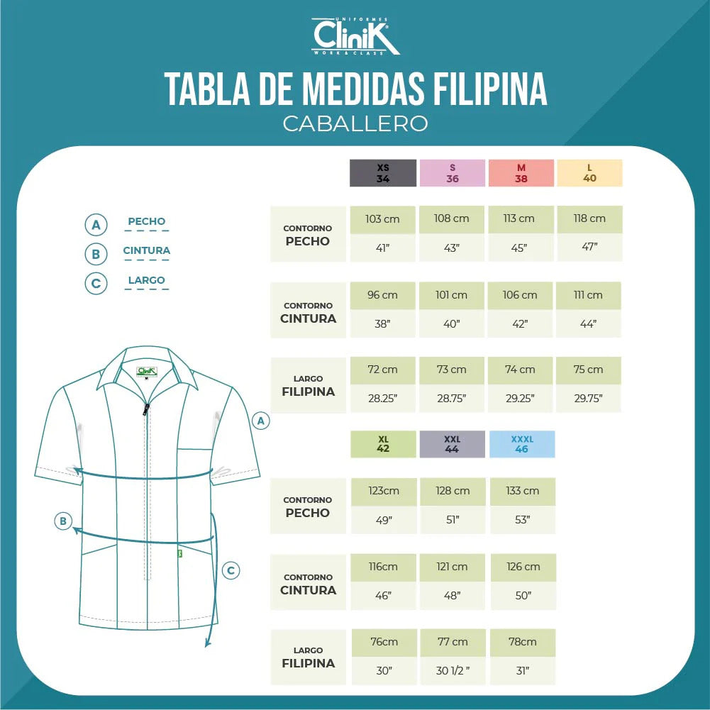 Filipina MD 274 Caballero Dacron 