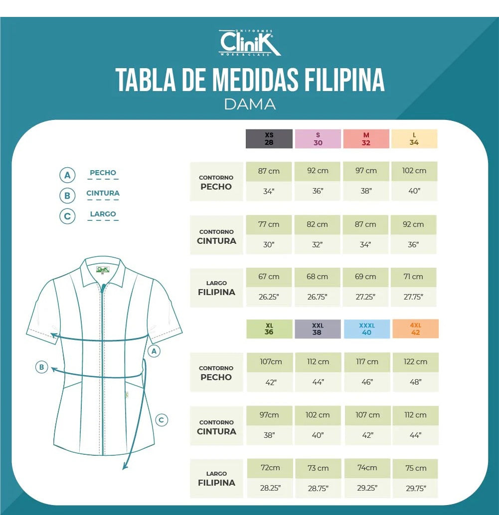 Filipino MD 390 Short Sleeve LADIES
