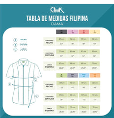 Filipino MD 390 Short Sleeve LADIES