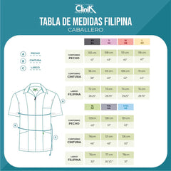 Filipino MD 402 Short Sleeve UNISEX 