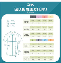 Filipina MD 773 Cuello V C/Bies DAMA