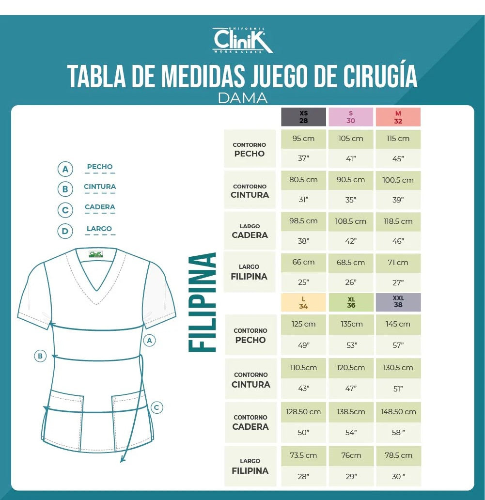 Juego Cirugía Dama modelo 414