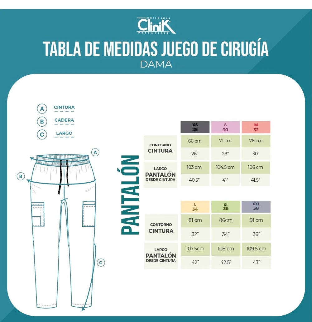 Juego Cirugía Dama modelo 414
