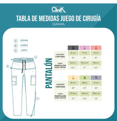 Juego Cirugía Dama modelo 414