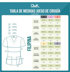 Juego Cirugía Dama modelo 414