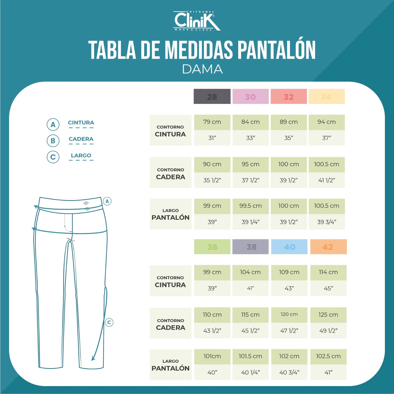 Pantalón MD 156 Gab. Verona Blanco