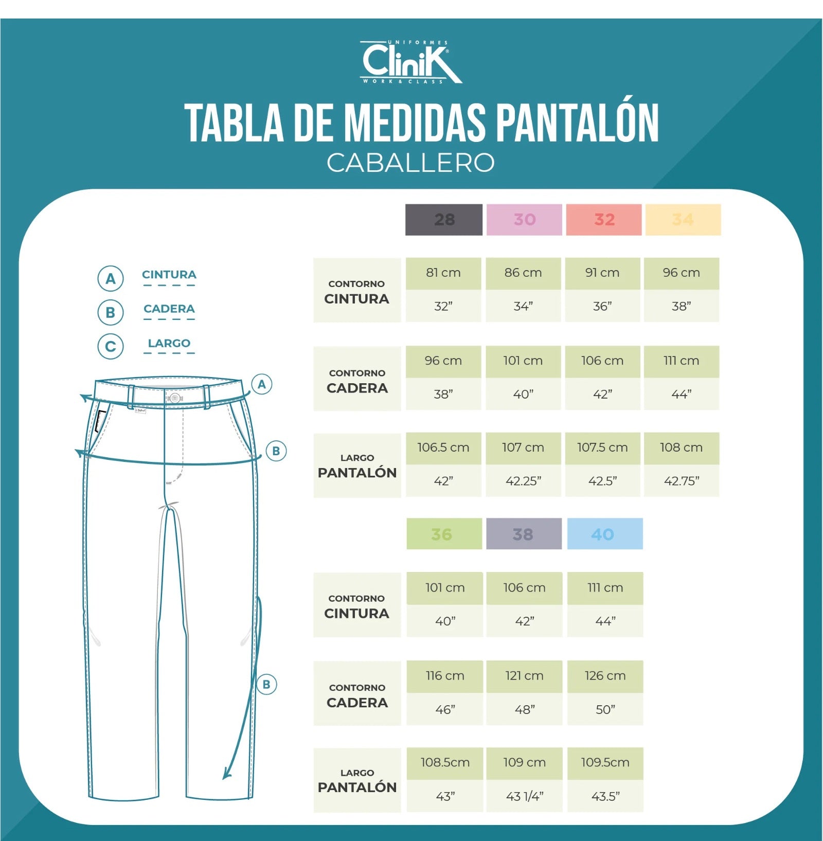 Pantalón md 403 Unisex