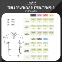 Playera Polo md 621 Caballero