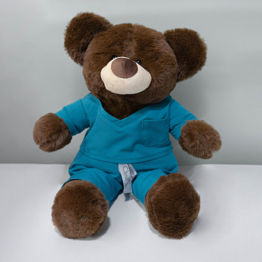Osito De Peluche Con Jersey Y Letra Inicial - Llavero Grande Suave, 14.5 Cm, Regalo Personalizado