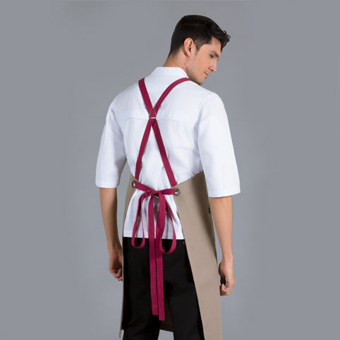 Mandil MD 667 Chelsea Cruzado Gab Light con cintas intercambiables