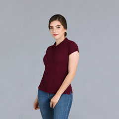 Sueter con playera polo hotsell