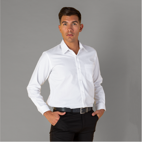 Camisa de Vestir Manga Larga/MD607 Caballero